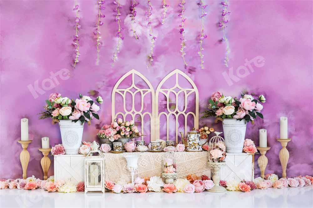 Kate Spring Mother's day Backdrop Fantastic Summer Flower Boho Designed by Emetselch - Kate Backdrop AU