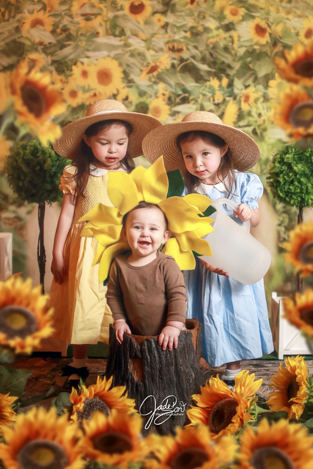 Kate Sunflower Garden Backdrop Designed by Jia Chan Photography - Kate Backdrop AU