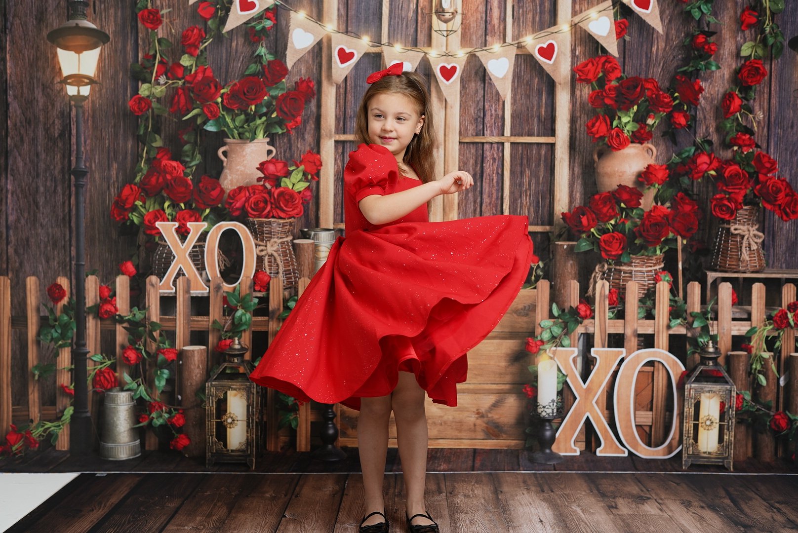 Kate Valentine's day Backdrop Rose Manor Board Designed by Emetselch - Kate Backdrop AU
