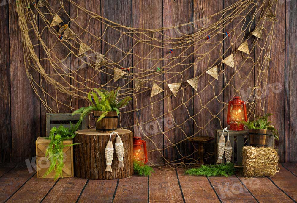 Kate Wood Fishing Net Backdrop Designed by Emetselch