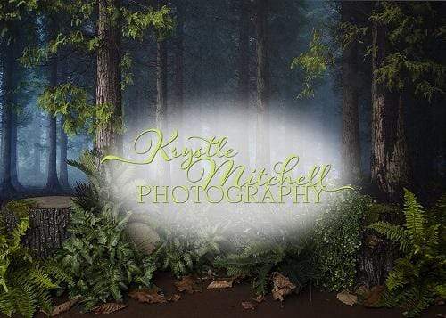 Kate Woodland Forest Backdrop Designed By Krystle Mitchell Photography