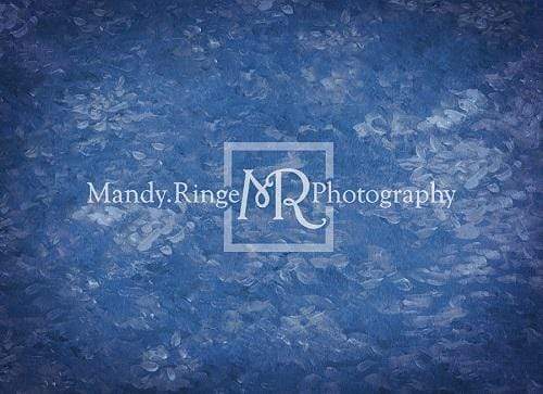 Kate Shades of Blue Texture Backdrop Designed By Mandy Ringe Photography