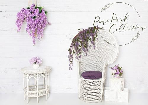 Kate Summer Backdrop Purple Boho Designed By Pine Park Collection - Kate Backdrop AU
