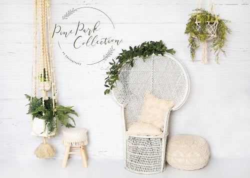 Kate Summer Backdrop White Cream Boho Designed By Pine Park Collection