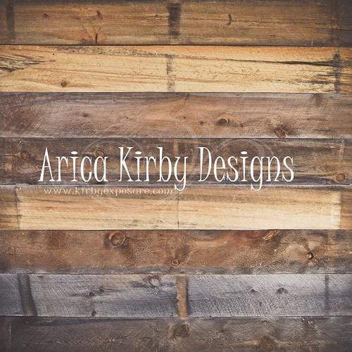 Kate Rustic Barn Wood Wall Backdrop designed by Arica Kirby