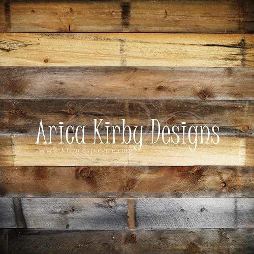 Kate Rustic Wood Backdrop designed by Arica Kirby