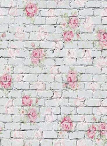 Kate Valentine Flower Brick Backdrop for Photography - Kate Backdrop AU