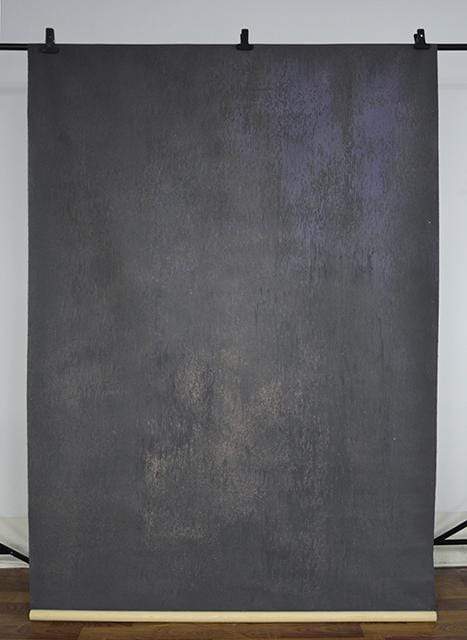 Kate Abstract Texture Dark Grey Litter Purple Mix Hand Painted Canvas Backdrop