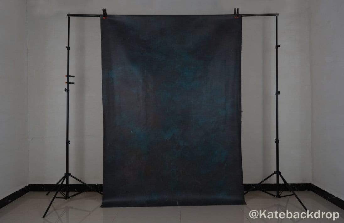 Kate Abstract Texture Dark Tirquise Color Spray Painted Backdrop