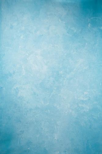 Kate Abstract Skyblue Textured Hand Painted Backdrops Canvas
