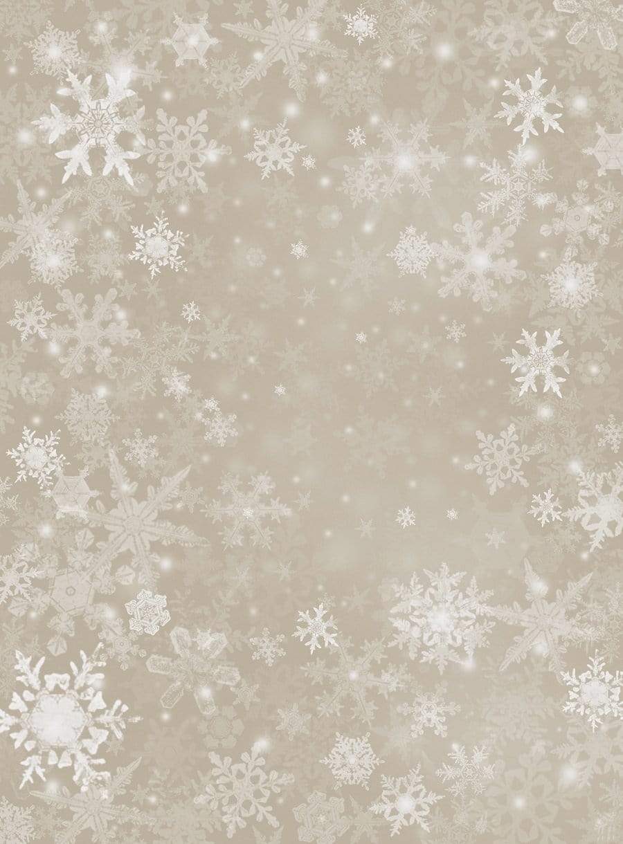 Katebackdrop£ºKate Sliver Snowflake Snow Winter Children or Christmas Backdrop for Photo studio