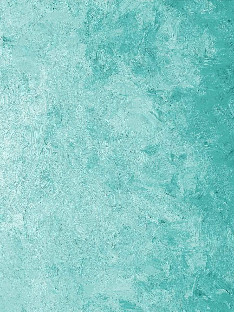 Kate Medium Turquoise Oil Painting Abstract Backdrop for Photography Designed by JFCC