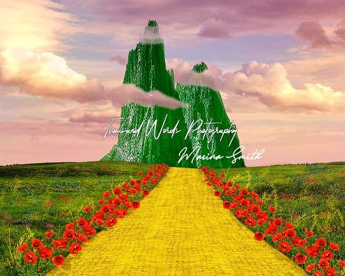 Kate Yellow Brick Road Backdrop for Photography Designed by Marina Smith