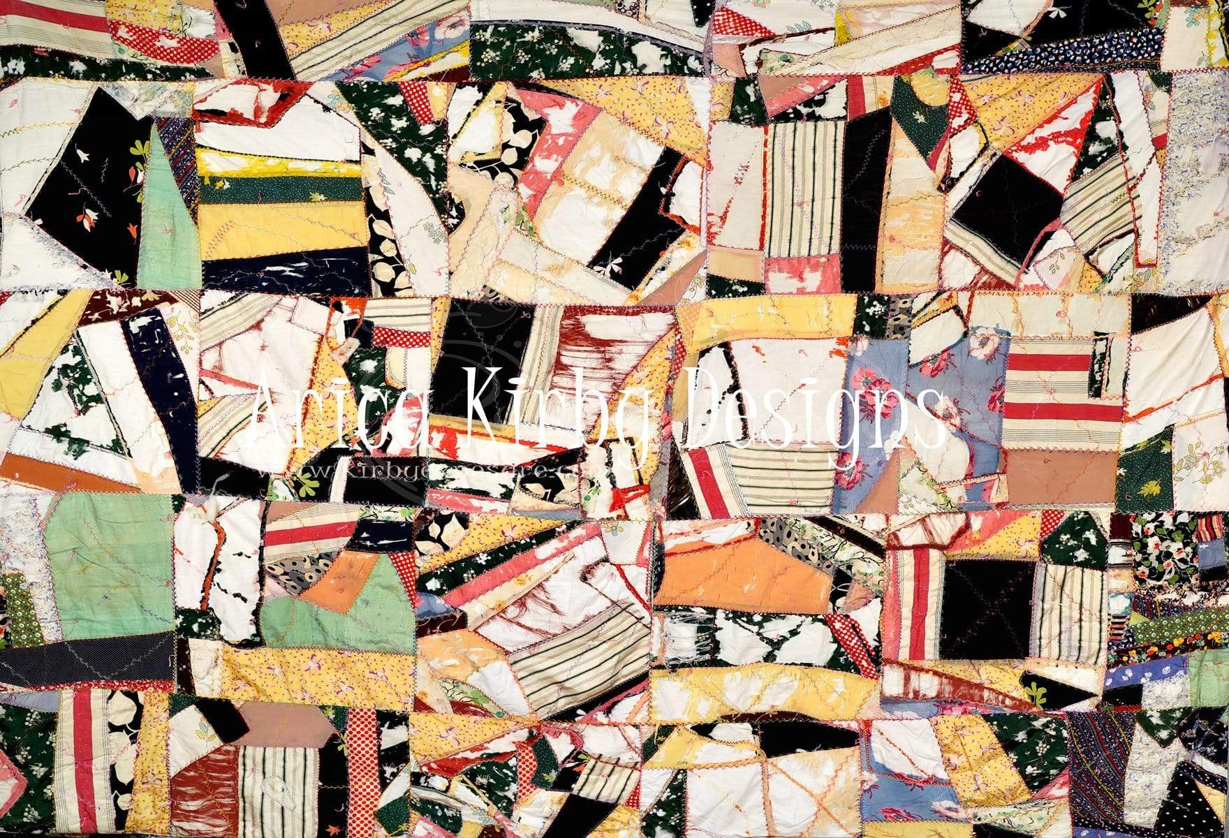 Kate Vintage Quilt Backdrop Designed by Arica Kirby - Kate Backdrop AU