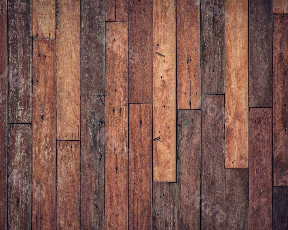 Kate Retro Backdrop Wood Grain Floor Texture Rubber Floor Mat - Kate Backdrop AU