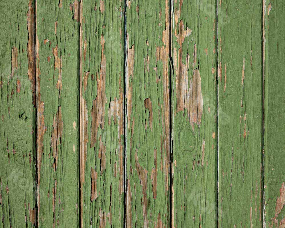 Kate Vintage Backdrop Retro Green Wood Grain Rubber Floor Mat - Kate Backdrop AU