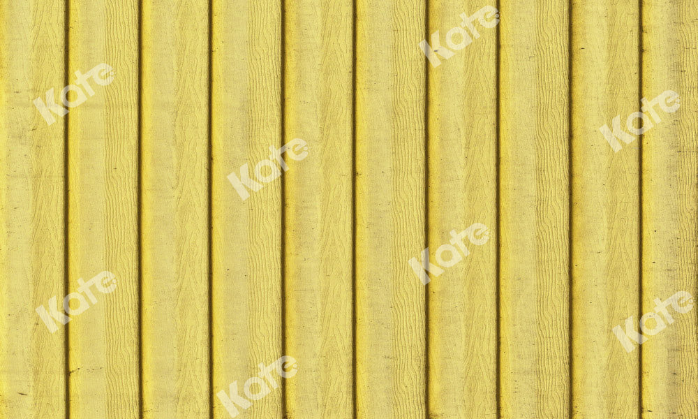 Kate Yellow Wood Texture Rubber Floor Mat Designed by Kate Image - Kate Backdrop AU