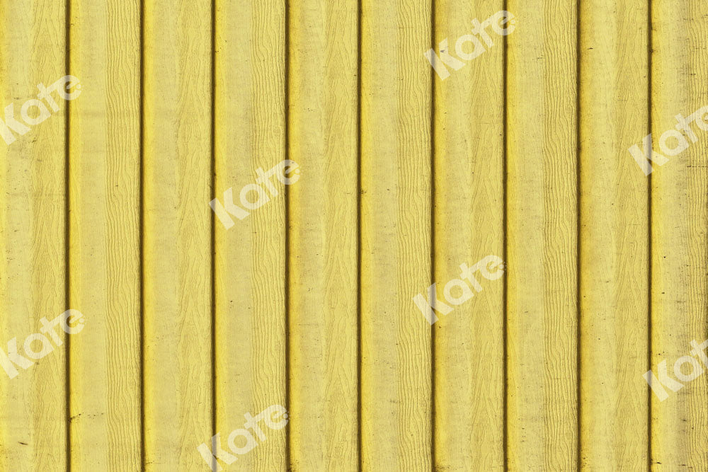 Kate Yellow Wood Texture Rubber Floor Mat Designed by Kate Image - Kate Backdrop AU