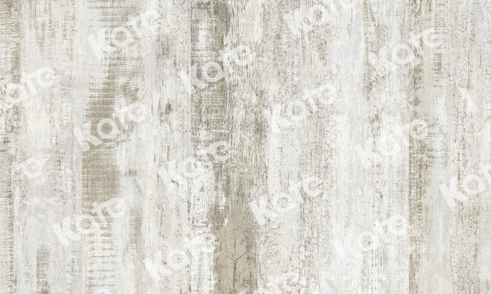 Kate White Oak Wood Rubber Floor Mat - Kate Backdrop AU