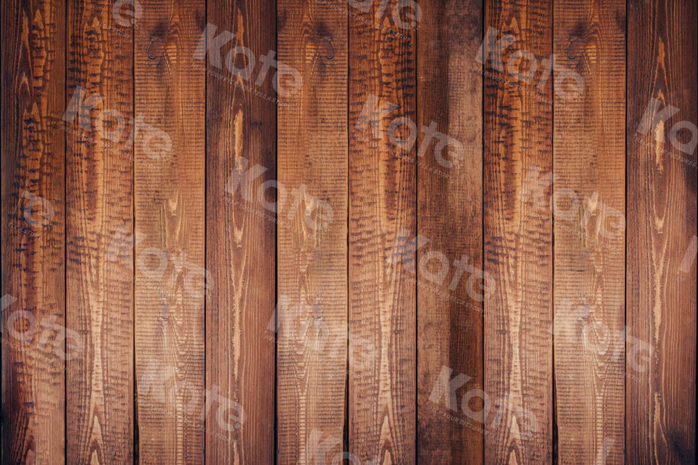 Kate Brown Wide Wood Rubber Floor Mat