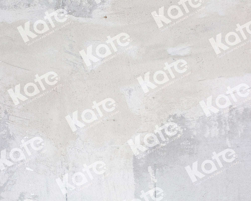Kate Gray Painted Wall Rubber Floor Mat - Kate Backdrop AU