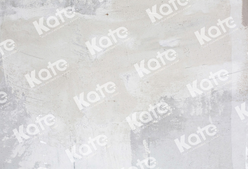 Kate Gray Painted Wall Rubber Floor Mat - Kate Backdrop AU