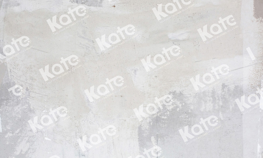 Kate Gray Painted Wall Rubber Floor Mat - Kate Backdrop AU