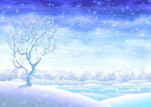 Katebackdrop£ºKate White Fantasy Snow World Winter Backdrop for Christmas holiday