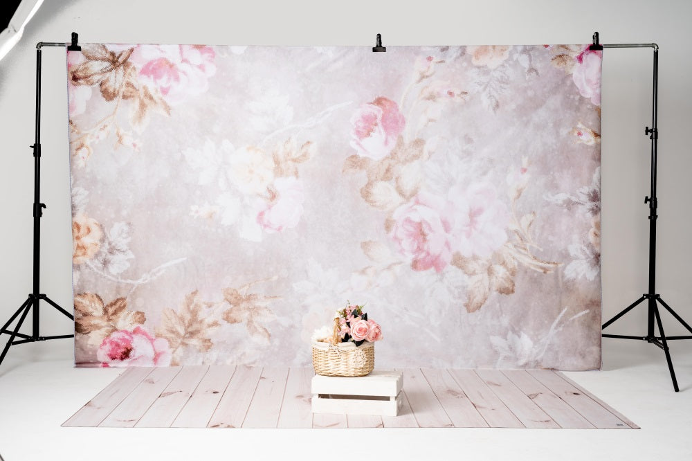 Kate Retro Blurry Bokeh Flowers Backdrop for Photography Designed by JFCC - Kate Backdrop AU