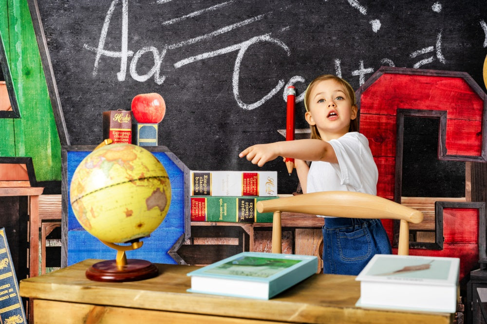 Kate Children Back to School Backdrop Designed by Emetselch - Kate Backdrop AU