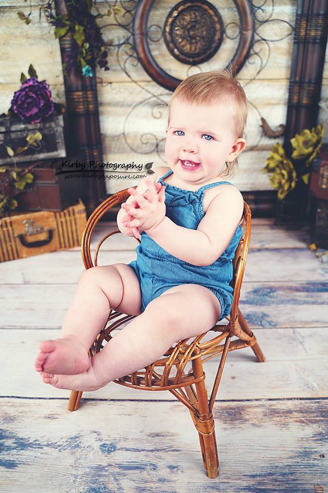 Kate Vintage Floral Traveler Backdrop designed by Arica Kirby - Kate Backdrop AU
