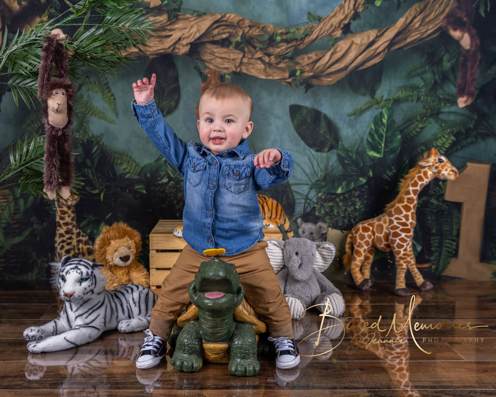 Kate Welcome to the Jungle Backdrop for Photography Designed by Jenna Onyia