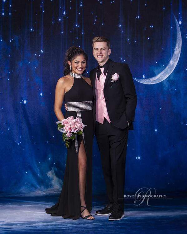 Kate Night Sky Backdrop Cloud Moon and Star Children - Kate Backdrop AU