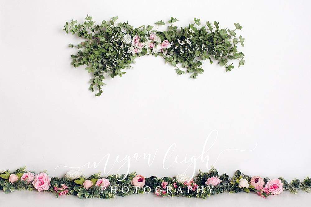 Kate Spring Flowers Backdrop for Photography Designed by Megan Leigh Photography