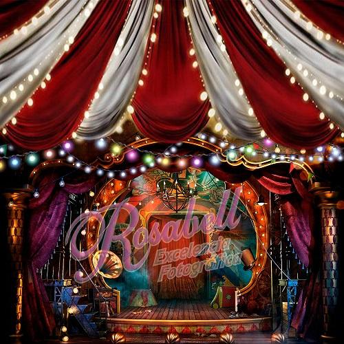 Kate Circus Backdrop Designed by Rosabell Photography - Kate Backdrop AU