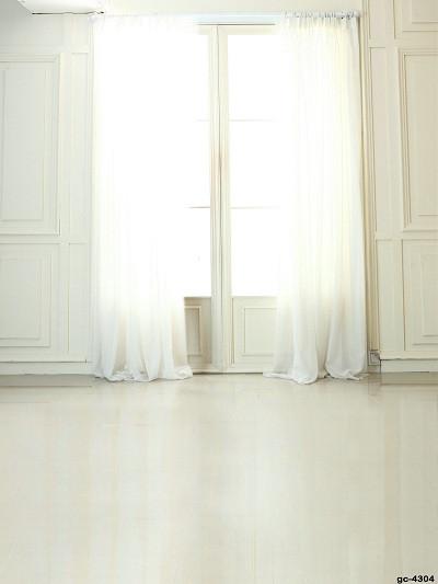 Katebackdrop£ºKate White Curtain Wedding Backdrop Indoor Window Castle Photo