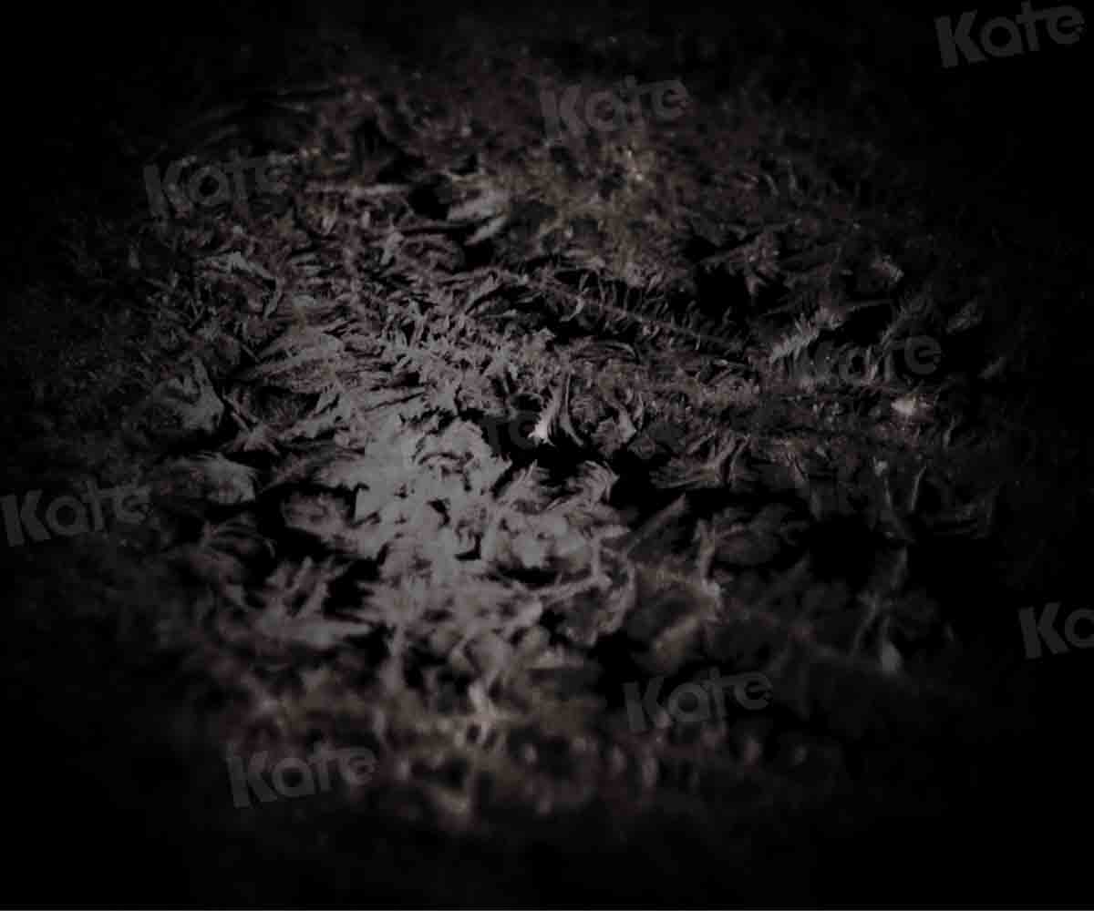 Kate Abstract Black Backdrop Frost Texture Designed by Kate Image - Kate Backdrop AU