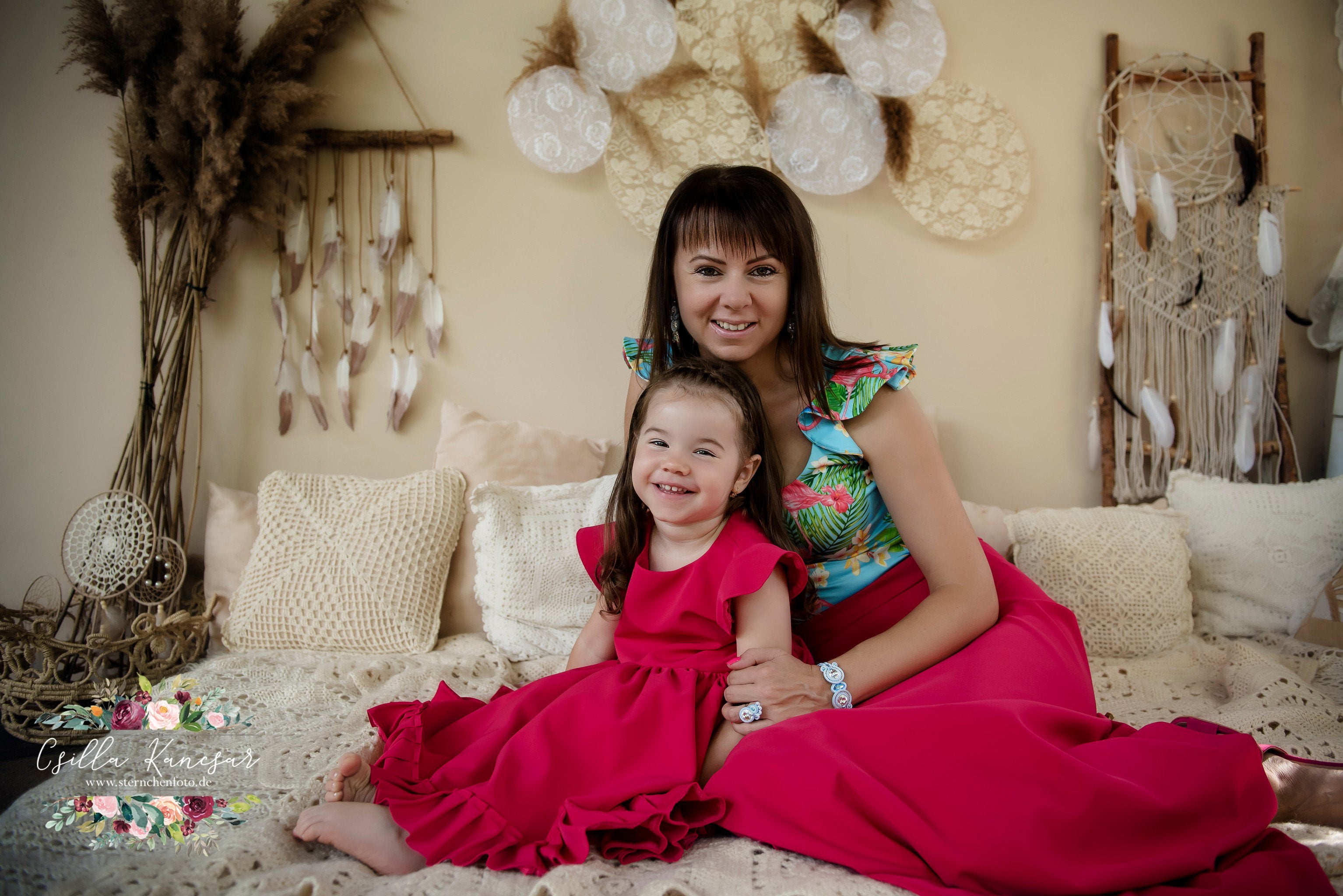 Kate Boho Indoor Backdrop Designed by Csilla Kancsar - Kate Backdrop AU