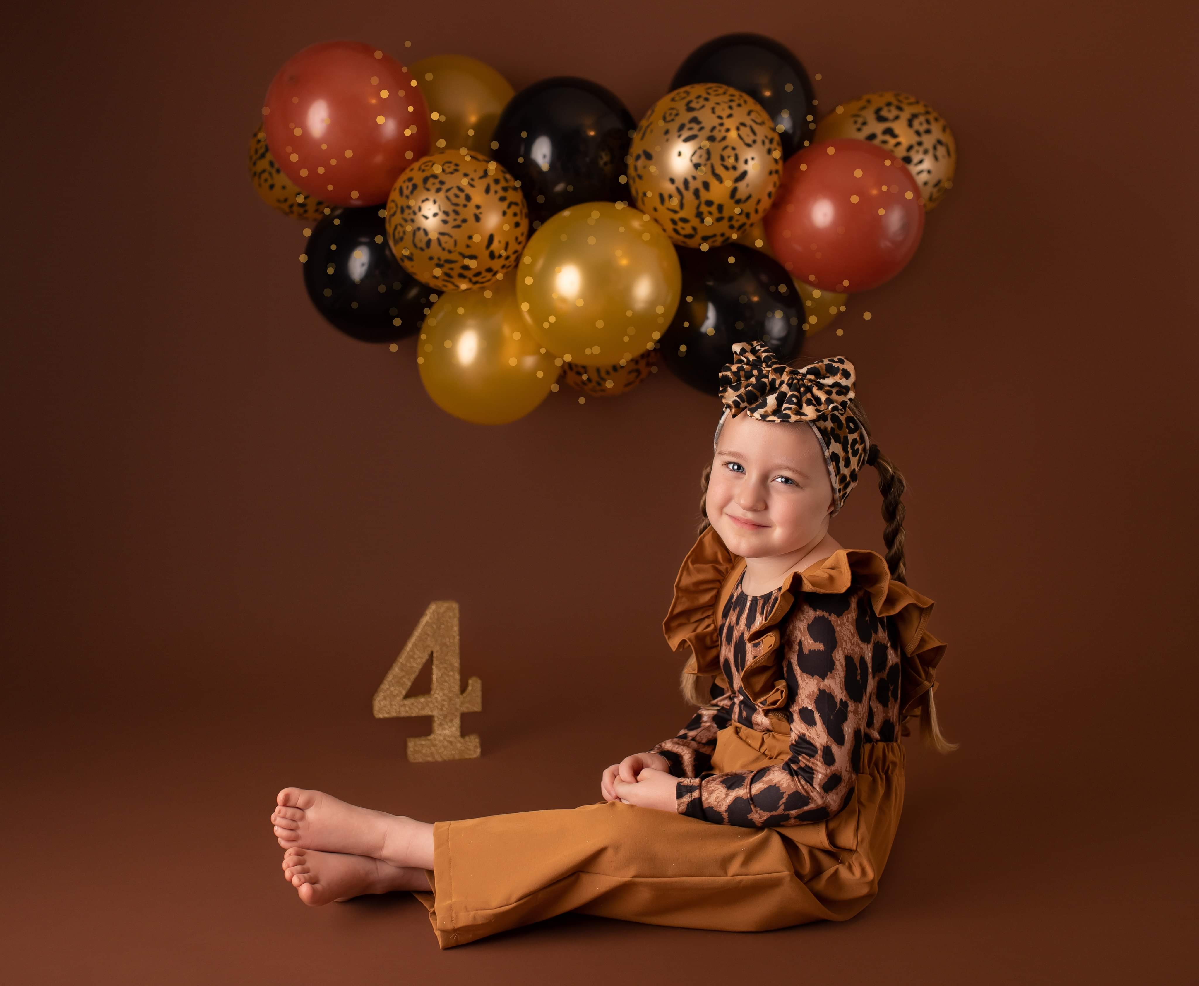 Kate Cake Smash Birthday Balloons Backdrop Designed By Leila Hale - Kate Backdrop AU