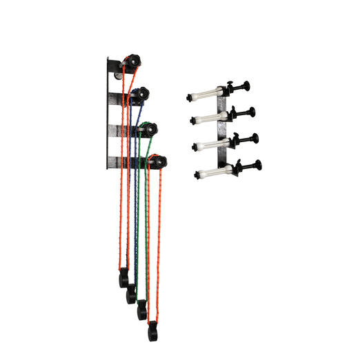 Equipment 4 Roller Wall Mounting Manual Backdrop Stand Support AU